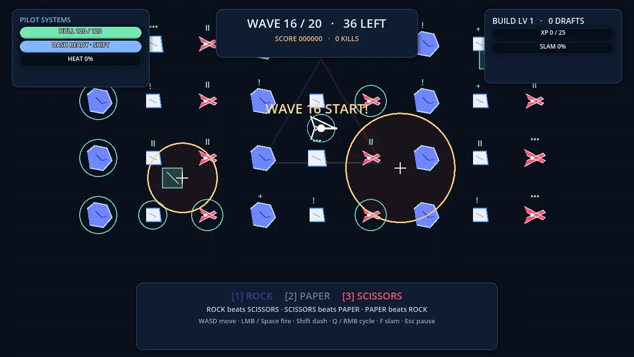 Roshambo Rumble — screenshot