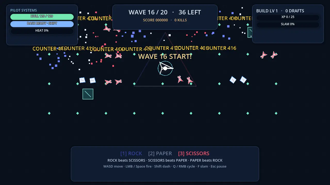 Roshambo Rumble — screenshot